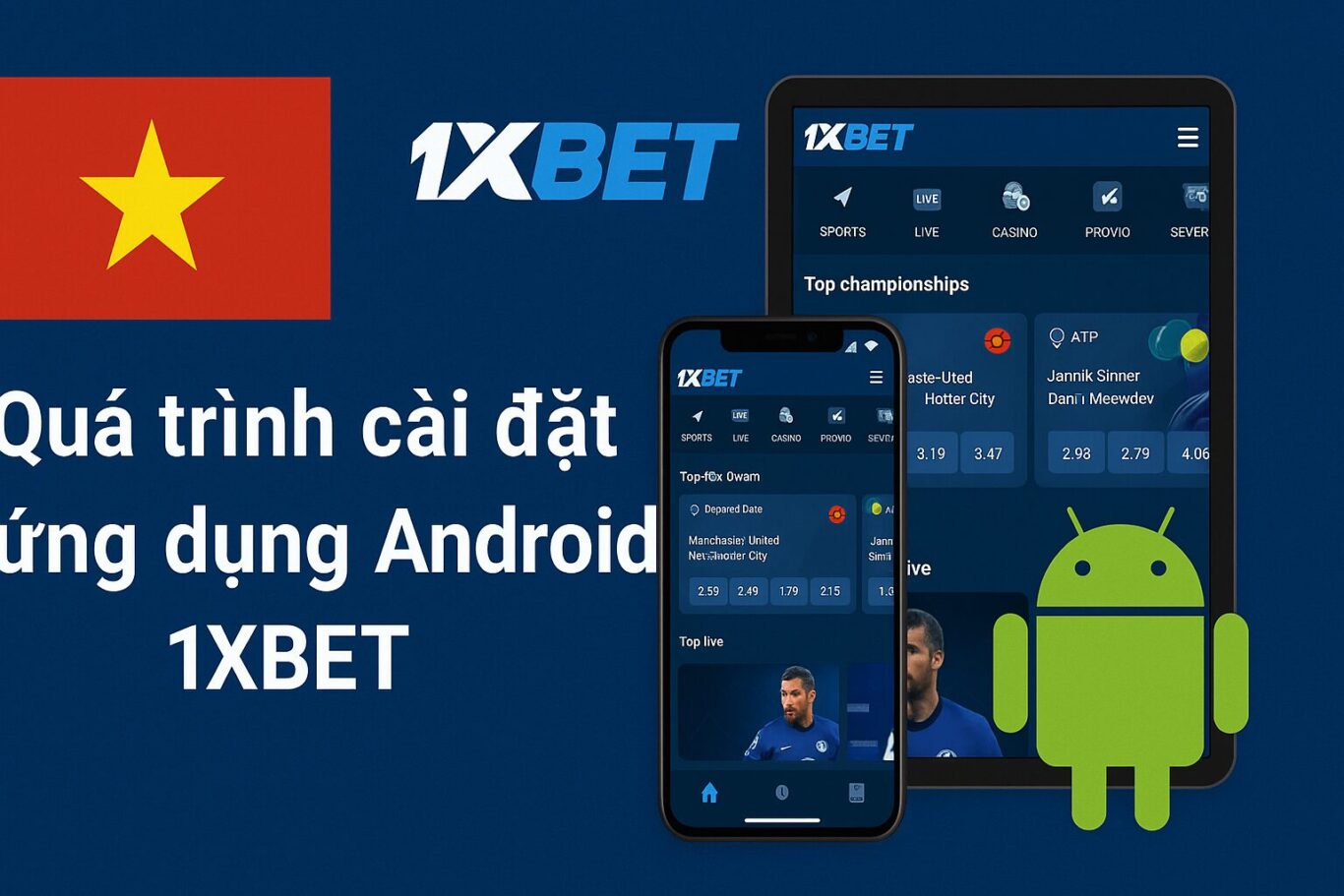 1XBET Android App Installation Process